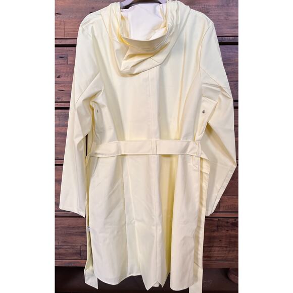 RAINS Curve Waterproof Rain Jacket in color Stray Women's Size XL NWT - Picture 8 of 12